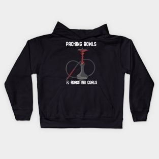 HOOKAH / SHISHA: Packing Bowls Kids Hoodie